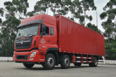 天龙6×2VL9.6米新车到店，快递物流首选用车