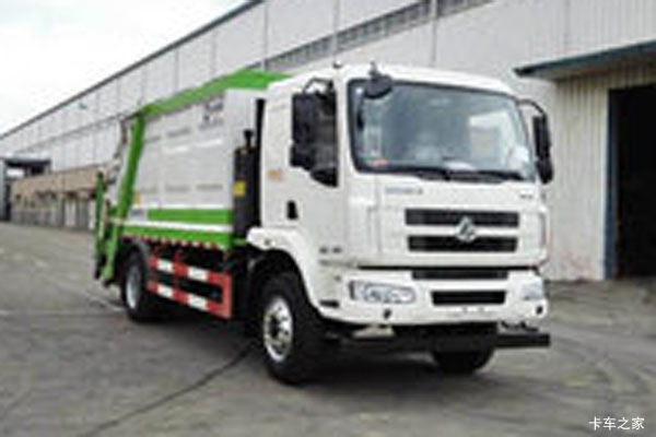 东风柳汽 新乘龙M3 200马力 4X2 压缩式垃圾车(运力牌)