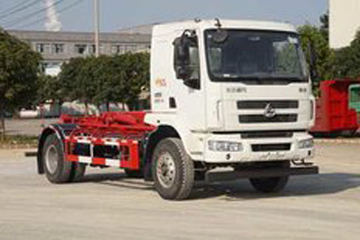 东风柳汽 新乘龙M3 200马力 4X2 车厢可卸式垃圾车(运力牌)(LG5180ZXXC5)