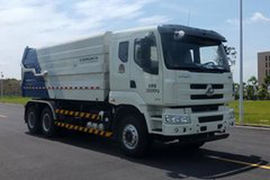 东风柳汽底盘&nbsp;垃圾运输车外观图片