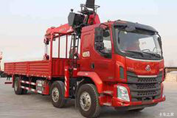 东风柳汽 新乘龙M3 220马力 6X2 8米随车吊(宏昌天马牌)