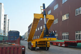 9米系列&nbsp;平板式半挂车外观图片