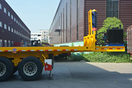 9米系列&nbsp;平板式半挂车外观图片