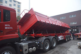 11.5米系列&nbsp;自卸式半挂车外观图片