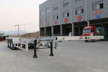 锣响 45英尺小鹅颈集装箱半挂车