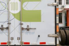 福田 欧马可S3系 收割机运输车 156马力 5.8米排半厢式轻卡(BJ5108XXY-FG)