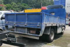 中国重汽HOWO 统帅 重载版 141马力 4.165米单排栏板轻卡(ZZ1047F341CE145)