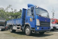 中国重汽HOWO 统帅 重载版 141马力 4.165米单排栏板轻卡(ZZ1047F341CE145)