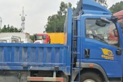 中国重汽HOWO 统帅 重载版 141马力 4.165米单排栏板轻卡(ZZ1047F341CE145)