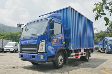 中国重汽HOWO 统帅 160马力 4.15米单排厢式轻卡(ZZ5047XXYF341CE145)