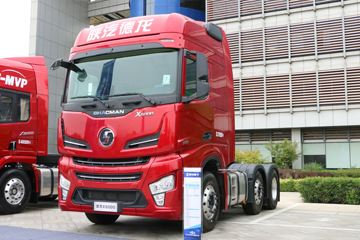陕汽重卡 德龙X6000 500马力 6X2 AMT自动挡牵引车(中提升)(SX4250GC3)