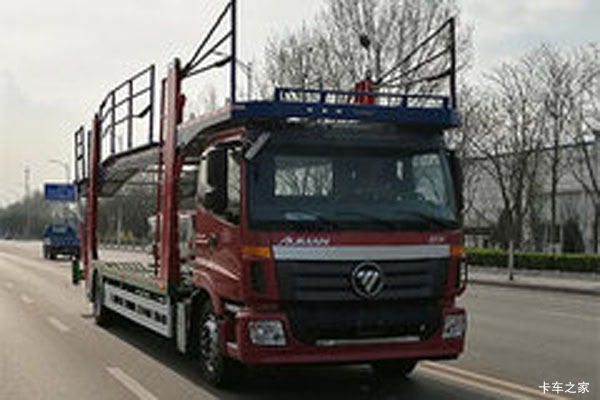 福田 欧曼ETX 300马力 4X2 中置轴轿运车(长轴)(BJ5183TCL-AA)