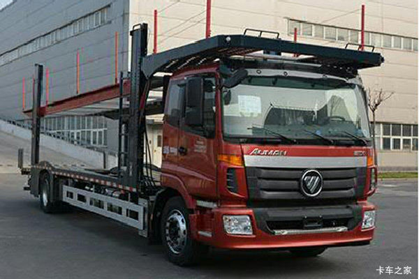 福田 欧曼EST 320马力 4X2 中置轴轿运车