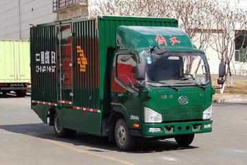 解放 J6F 2019款 4.5T 4.16米单排纯电动厢式邮政物流车(CA5048XXYP40L2BEVA84)87.26kWh