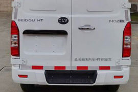 物流车&nbsp;电动封闭厢货外观图片