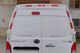 物流车&nbsp;电动封闭厢货外观图片