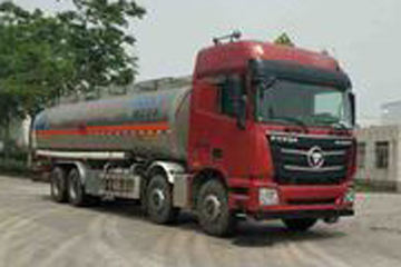 福田 欧曼GLT 320马力 8X4 铝合金运油车(瑞江牌)(WL5320GYYBJ45)