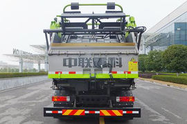 一汽解放底盘&nbsp;电动垃圾车外观图片