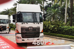 广汽日野 700臻值系 快递版 480马力 4X2牵引车(YC4181SH1EG5)