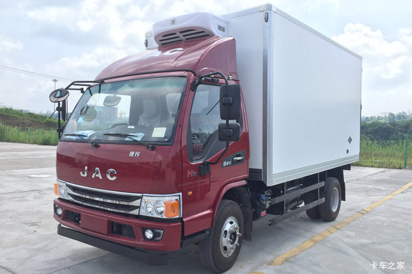 江淮 康铃H6 129马力 4.15米单排售货车(带冷藏箱)