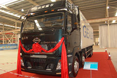 时骏 格奥雷重卡 310马力 8X4 厢式载货车(LFJ1316G1)