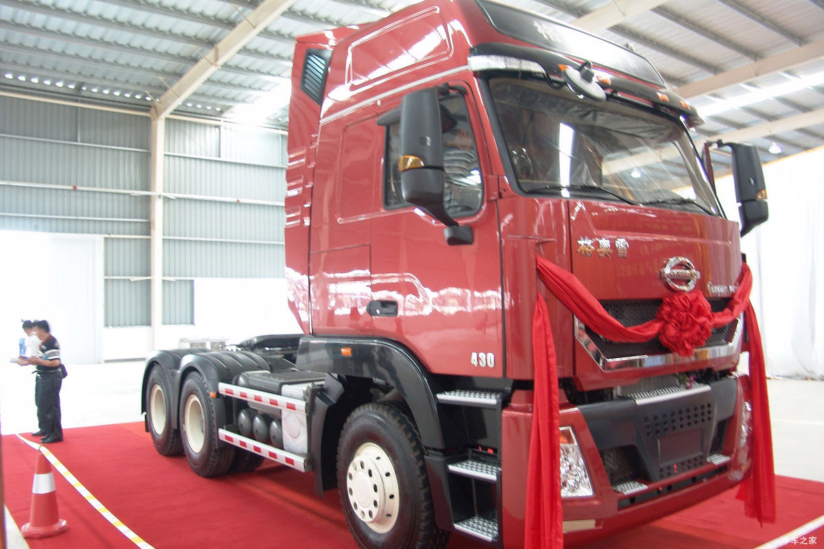 时骏 格奥雷重卡 430马力 6X4 牵引车