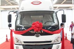 时骏 斯卡特 130马力 4X2 5.8米排半厢式载货车(LFJ5088XXYG1)