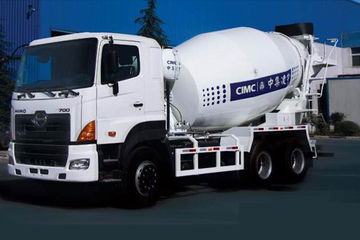 广汽日野 700系列 350马力 6X4 混凝土搅拌车(中集牌)(ZJV5250GJBLYYC1)