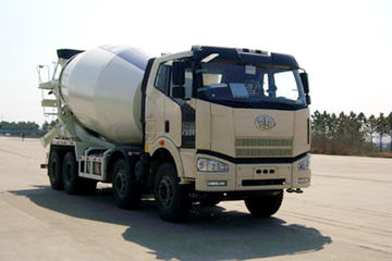 解放 J6 380马力 8X4 混凝土搅拌车(中集牌)(ZJV5315GJBLYCA)