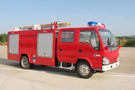 庆铃底盘&nbsp;消防车外观图片
