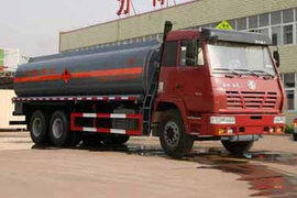 陕汽重卡底盘&nbsp;油罐车外观图片