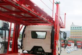 一汽解放底盘&nbsp;中置轴车辆运输车上装图片