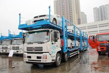 东风商用车 天锦 285马力 6X2 车辆运输车(中集牌)(ZJV5210TCL)