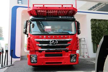 上汽红岩 杰狮M500 290马力 4X2 中置轴轿运车(CQ5186TCLHMVG681)