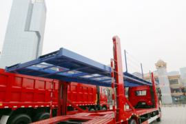 金陆(原属一汽柳特)&nbsp;中置轴车辆运输车上装图片