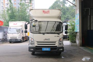 江铃 凯运蓝鲸 重载型豪华款 129马力 3.645米排半仓栅式轻卡(JX5042CCYXPGB2)
