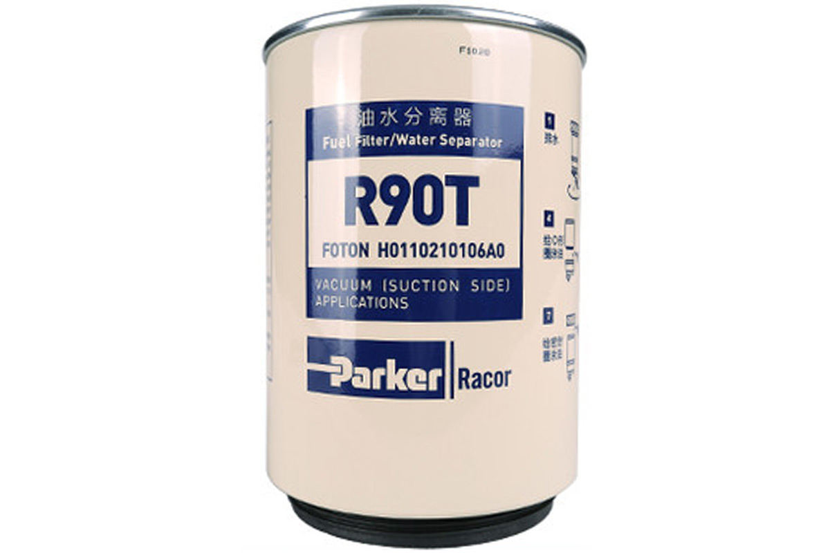 派克Parker 派克粗滤 3-7升高端柴油电控发动机 R90T 10微米柴油旋装粗滤