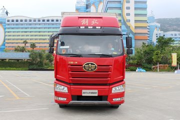 一汽解放 J6P 350马力 8X4 9.6米冷藏车(鸿天牛牌)(HTN5312XLC)