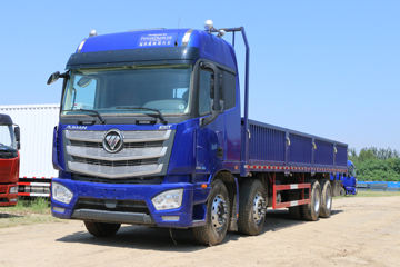 福田 欧曼EST 6系重卡 北方版 400马力 8X4 9.53米栏板载货车(BJ1319VNPKJ-AA)