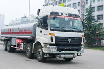 福田 欧曼 260马力 8X4 化工液体运输车(醒狮牌)(SLS5311GHYB)