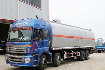 福田 欧曼6系 310马力 8X4 化工液体运输车(楚胜牌)(CSC5311GHYB)