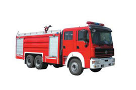 上汽红岩底盘&nbsp;消防车外观图片