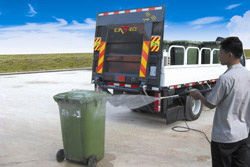 江淮帅铃底盘&nbsp;垃圾运输车上装图片