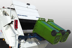 东风 153系列 185马力 4X2 垃圾车(福龙马牌)(FLM5151ZYS)