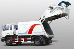 东风 153系列 185马力 4X2 垃圾车(福龙马牌)(FLM5151ZYS)