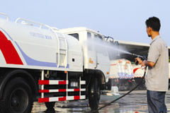 东风商用车 天锦 180马力 4X2 清洗车(福龙马牌)(FLM5164GQX)