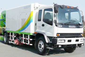 庆铃 FVR系列 260马力 4X2 扫路车(三力牌)(CGJ5162TSL)