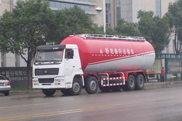 中国重汽 斯太尔王 266马力 8X4 粉粒物料车(三力牌)(CGJ5312GFL01)