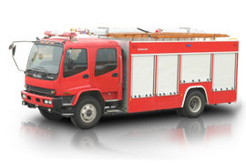 庆铃底盘&nbsp;消防车外观图片