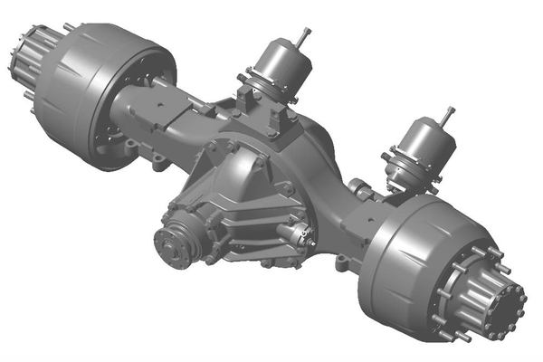 红岩10151683316(H6A单极减速) 后桥